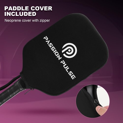2025 Pickleball Paddles,Raw Carbon Fiber Surface（CFS）, 16mm T700 High Grit & Spin, V6 Pro Pickle Ball Paddles Designed for Ultimate Spin & Consistency- Cute Pickleball Paddle for Women (Pink)