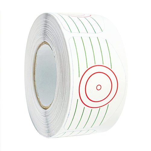 Golf Impact Tape Labels 250 Pcs/Roll Golf Impact Stickers for Swing Training Irons and Woods Ball Hitting Recorder Standard Irons Woods Labels,Club Face Stickers Training Aids for Golf Swing Practice
