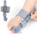 Bunion Corrector for Women & Men, Orthopedic Bunion Splint with Toe Separator Adjustable Toe Straightener for Right Left Feet-Grey