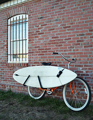 Bicycle Surfboard Rack with Quick Release for Seatpost | Fits Shortboards & Boogie Boards