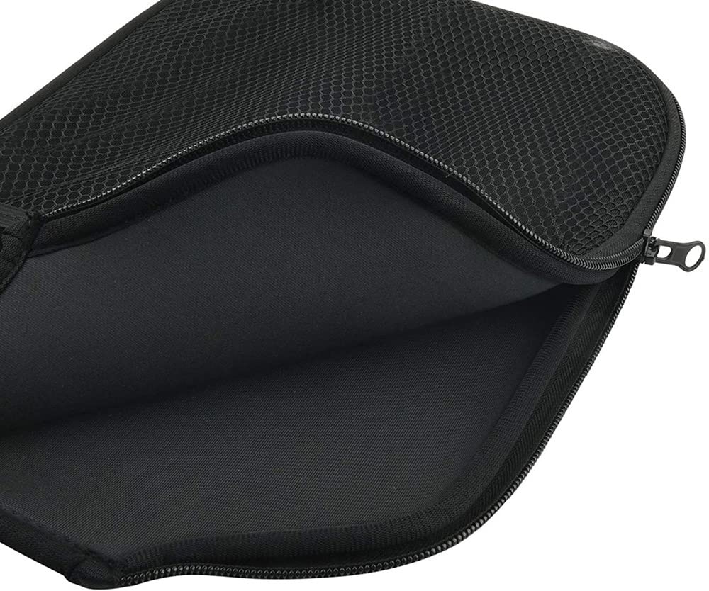 YTYKINOY Pack of 2 Neoprene Pickleball Paddle Cover Pickleball Racket Sleeve (Black)