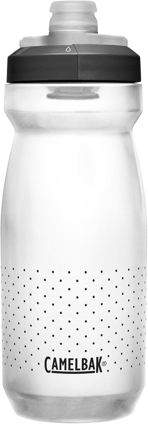 CamelBak Podium Water Bottle - Squeeze Design for Easy Hydration | 21oz Carbon Color