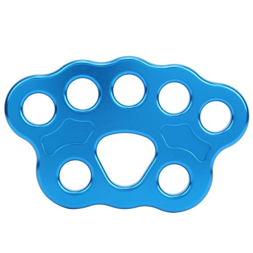 45KN Uniformly Forced Climbing Anchor Connector Rigging Plate 16x10cm 1 PCS for Rigging Systems, Cable Bridge Accessories