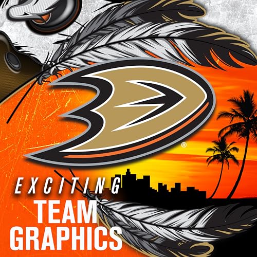 Franklin Sports Anaheim Ducks NHL Youth Hockey Goalie Mask - Street Hockey Mask for Kids