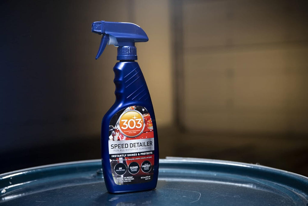 303 Products Speed Detailer - Instantly Shine & Protect Automotive Surfaces - UV Protection, 16 fl. oz.