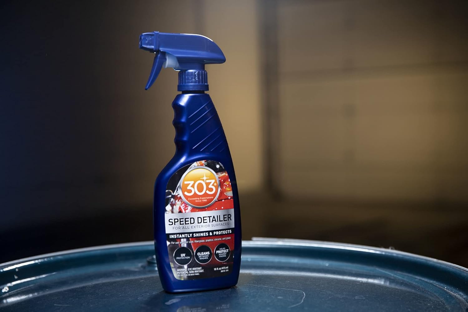 303 Products Speed Detailer - Instantly Shine & Protect Automotive Surfaces - UV Protection, 16 fl. oz.