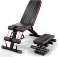 Skiennix Adjustable Folding Weight Bench - 660 lbs Capacity | Multi-Functional Home Gym Equipment