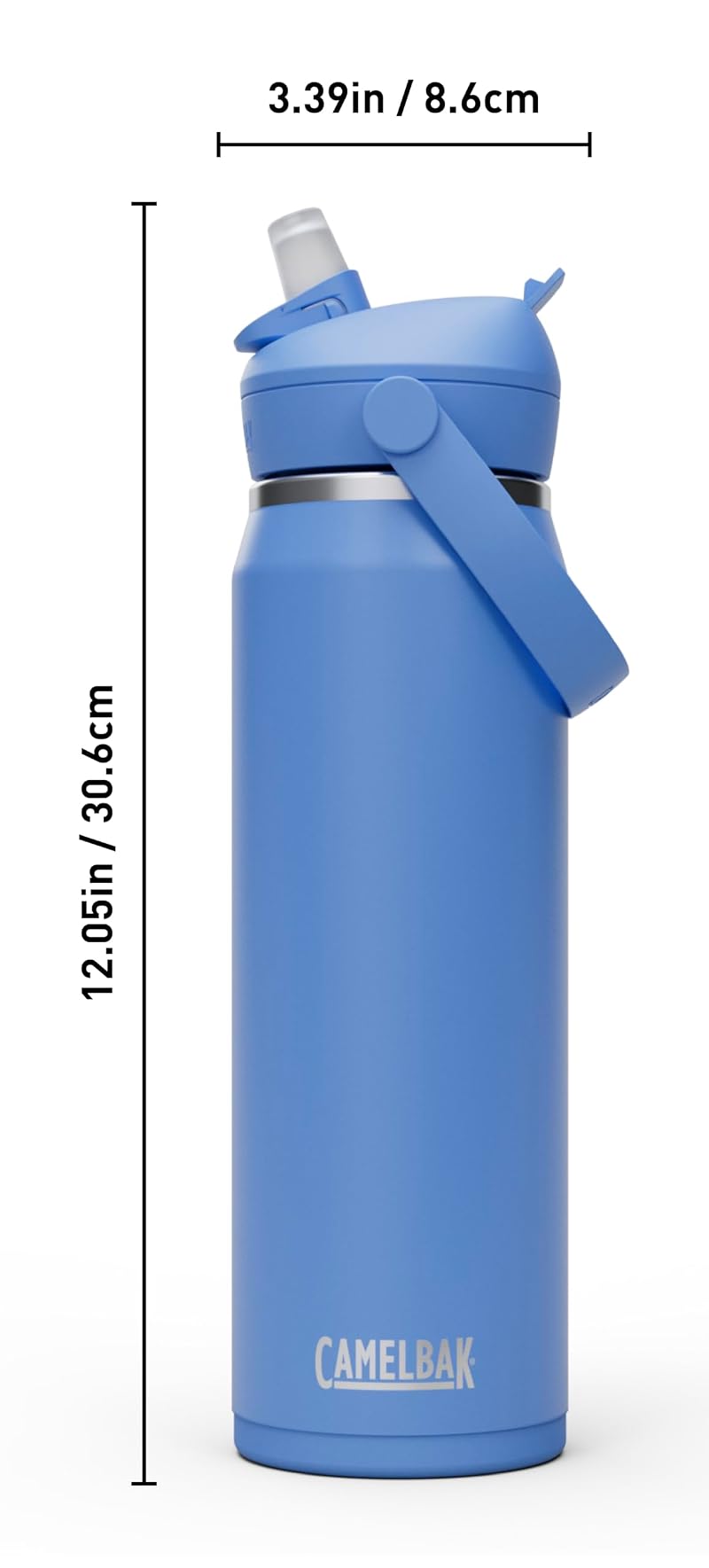 CamelBak Thrive Flip Straw Water Bottle 25oz - Sky Blue (Variation: Sky Blue+25 Ounces)