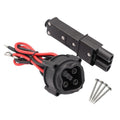 FIXHAWK 48V MAC DC Charger Plug & Powerwise Receptacle,Suitable for Yamaha Electric G19 G22 Model,Replace OEM# JR1-H235A-00 JW2-H6181-02