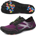 Water Shoes for Men and Women Quick Dry Aqua Barefoot Shoes - 7.5 Women / 6.5 Men, Purple