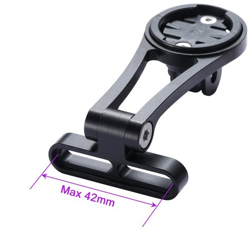Dymoece Adjustable Out Front Bike Computer Combo Extended Mount for Garmin Edge Gopro 25 130 200 500 510 520 800 810 820 1000 1030
