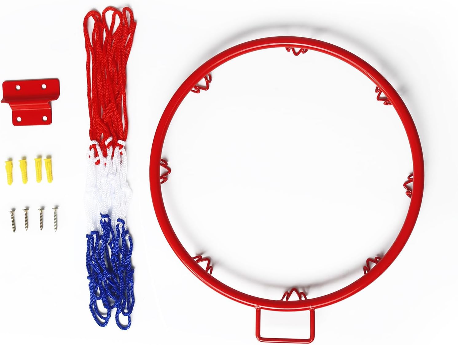 Skiennix Kids Basketball Hoop - Wall-Mounted Indoor/Outdoor Rim Goal for Fun Playtime