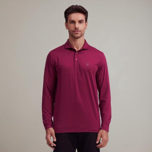 M MAELREG Men's Polo Shirts - Short & Long Sleeve Dry Fit Performance | Moisture-Wicking Sport Golf Shirts