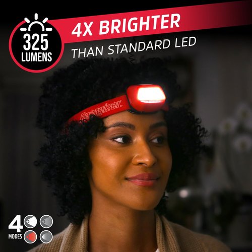 Energizer WeatheReady Power Outage Kit with 2-in-1 LED Flashlight Lantern, LED Headlamp, IPX4 Water-Resistant, Backup AA + AAA Batteries, Storage Case, Hurricane Preparedness Items