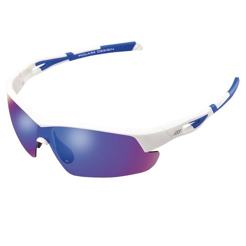 POLARS DESIGN Outdoor Sports Polarized Sunglasses for Men and Women, TR90 Frame, UV400 Protection, With Case, for Fishing Golf Hiking and Cycling