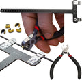 Shatterproof Archery Nock Pliers - Precision Bow T Square for Clamping Nock Points