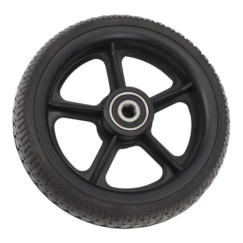 6.5in Electric Scooter Rear Wheel, Anti Slip Shock Absorbent Rubber Grip, Rear Wheel Assembly for Commuters, Urban Riders, Replacement in Rainy Conditions