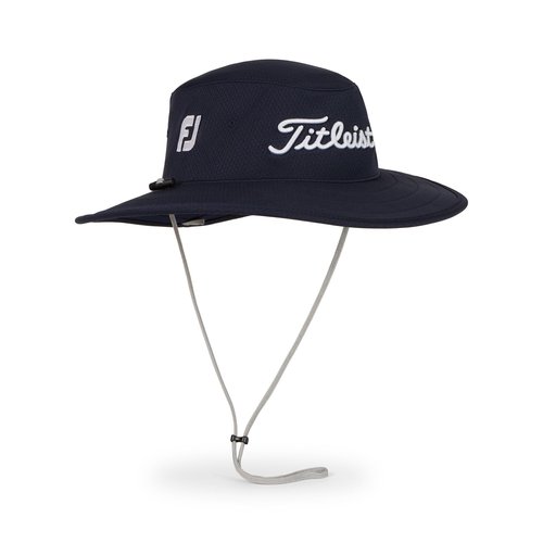 Titleist Men's Tour Aussie Golf Hat, Navy/White