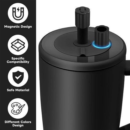 Brumate Magnetic Straw Covers - 2 Pack Silicone Caps for 30 & 40 oz Tumblers