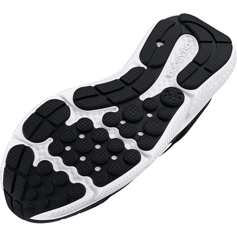 Under Armour Kids Assert 10 Big Kid - Black/White/White+5 Variation (001)