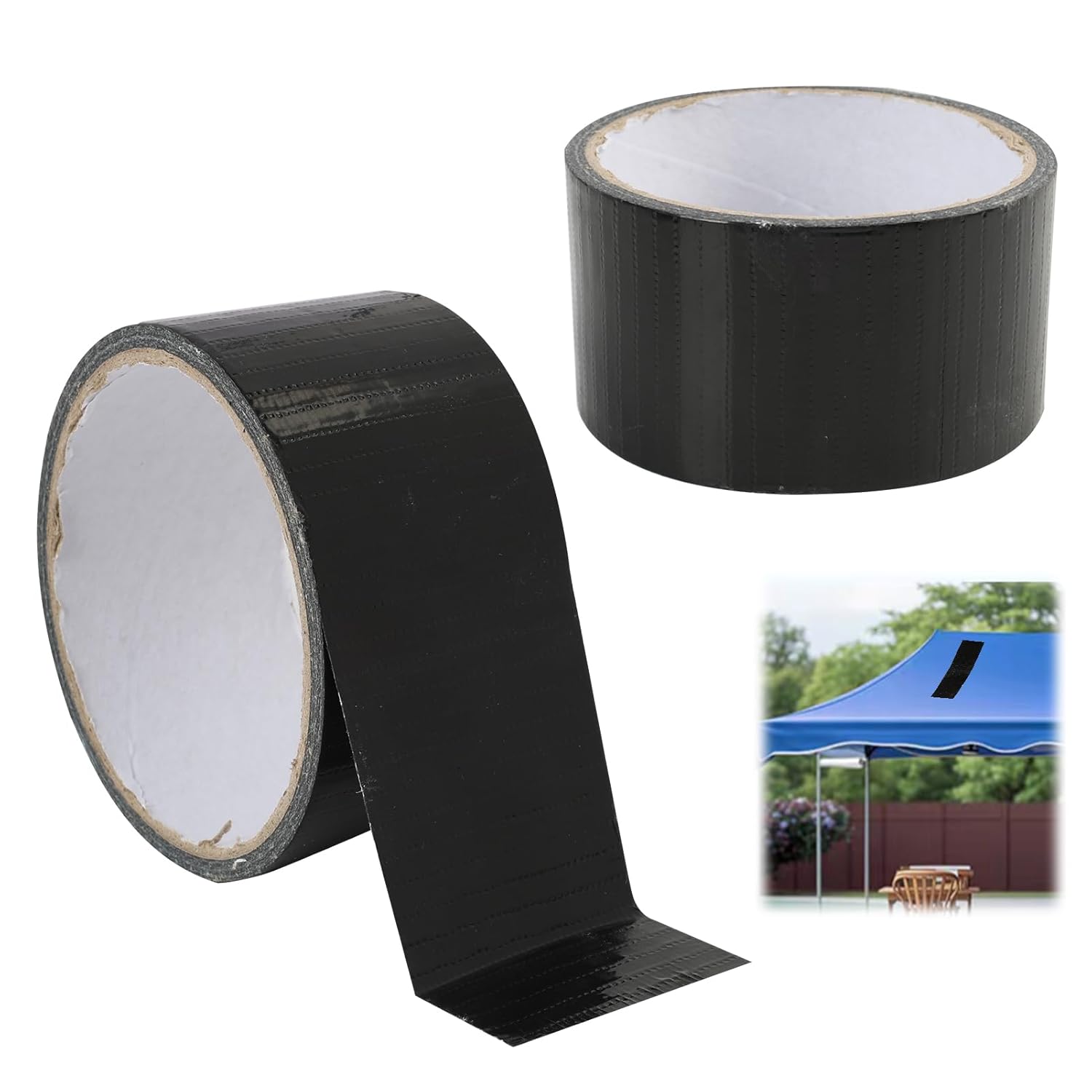 Skiennix Awning Repair Tape - Heavy Duty Waterproof 2 Inch x 11 Yards for Tents, Tarps & Covers