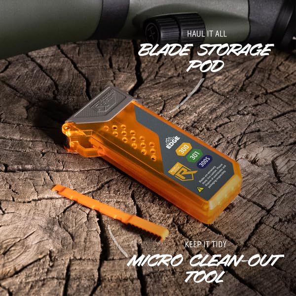 Outdoor Edge Razor APX 3 Inch Replaceable Hunting Knife with 3 Blades
