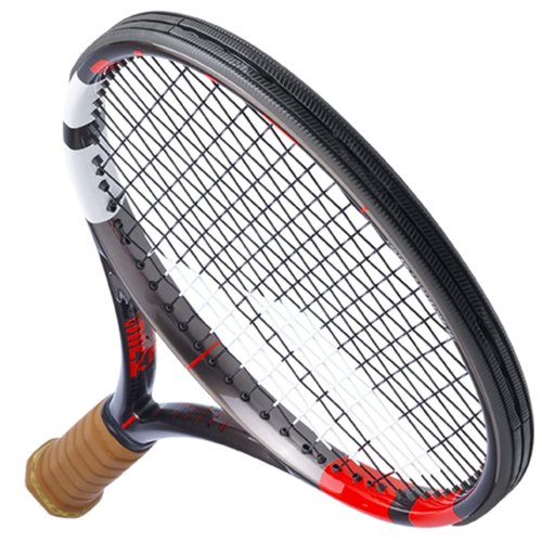 Babolat Pure Strike VS Tennis Racquet - Strung with 16g White Syn Gut at Mid-Range Tension (4 1/4" Grip)