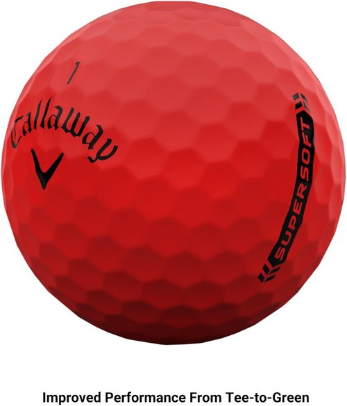 Callaway Golf Supersoft Golf Balls - Enhanced Distance & Soft Feel - 2023 Edition