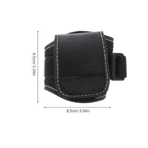 Totority Wearable Cycle Wrist Mirror - Comfortable Nylon Rearview Mirror for Biking Enhanced Safety and Wide Angle Visibility