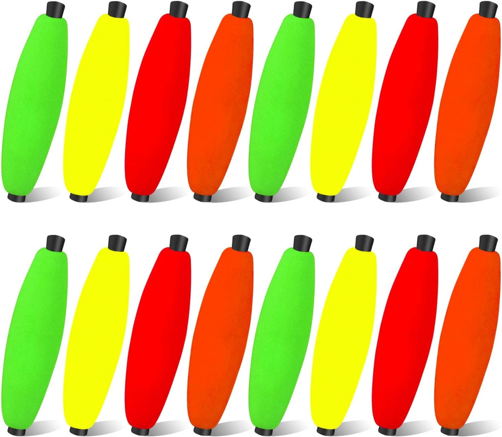 YOTO Fishing Corks - Foam Cigar Slip Bobbers for Catfish & Crappie | Perfect for Santee Rig