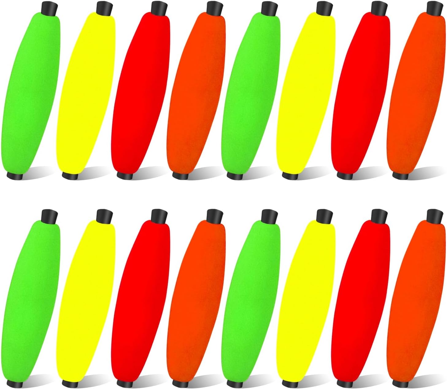 YOTO Fishing Corks - Foam Cigar Slip Bobbers for Catfish & Crappie | Perfect for Santee Rig