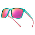 Jefoo Polarized Fishing Sunglasses for Men Women Kayaking Surfing Driving Lightweight Sports Sun Glasses UV Protection
