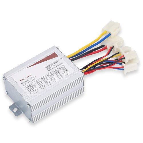 Bike Brushed Controller, 24V 350W Sensitive Steady Electric Motor Controller Replacement Parts Brushed Speed Controller for Electric Bicycle Scooter Equipment