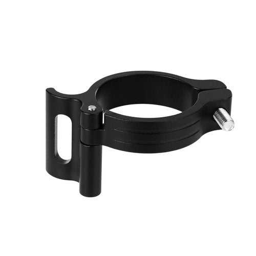 CYSKY Bike Front Derailleur Clamp 31.8mm 34.9mm, Adjustable Braze On Front Derailleur Adapter Compatible with Shimano Sram for MTB Mountain Bike Road Bicycle (Black)