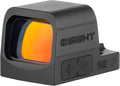 OSIGHT SE Enclosed Micro Reflex Sight - 2 MOA Dot & 32 MOA Circle Dual Reticle | Compact Red Dot for Concealed Carry