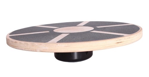 NEXPRO Heavy Duty 15.5" Wooden Balance Board with Non-Slip Pad Fitness Equipment
