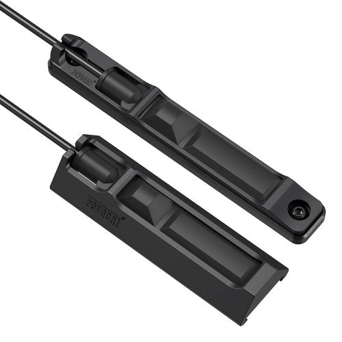 Feyachi Tape Pressure Switch Mount Plate for FL11 FL14 FL17 FL22 WL15 WL18 Tactical Flashlight and GL6 Green Laser Sight(MP22 for Mlok Systems, MP23 for Picatinny Rail)