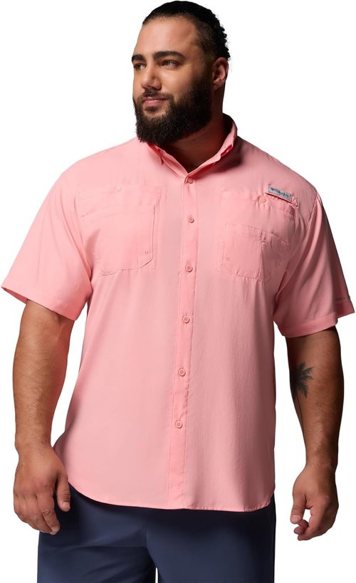 Columbia PFG Tamiami II Short Sleeve Shirt - Lightweight, Quick-Dry Fabric | Perfect for Fishing