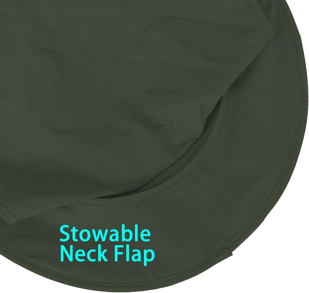 Skiennix Sun Hat - UPF 50+ Breathable Wide Brim Fishing & Safari Bucket Hat | Summer UV Protection