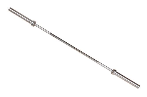 Signature Fitness Olympic Barbell, 6FT, Chrome