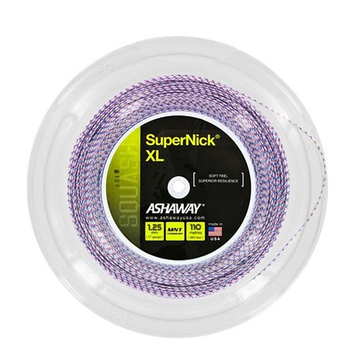 ASHAWAY Supernick XL Squash String (1 Reel - 360 FT)