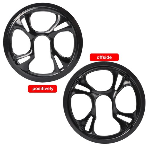 Bike Chain Guard Protector, 4 Holes 48 Teeth Bicycle Chain Guard for Bicycles, Mountain Bikes,City Road Bikes