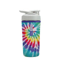 Rainbow Tie Dye 28oz Shaker Bottle Neoprene Sleeve - Insulated Protein Blender Bottle Cover (Variation of THIS listing: Rainbow Tie Dye+Fits 28oz Shaker Bottle)