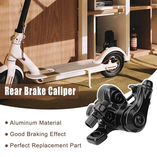 GLDYTIMES Rear Brake Caliper Disc Brake Caliper Replacement for Xiaomi M365 Scooter Parts Aluminum Alloy Scooter Brake
