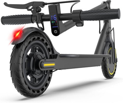 Maxshot Electric Scooter - 350W/500W Motor, 19-22 MPH Speed, 15-28 Miles Range, Foldable Design | Smart App & Dual Braking