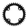 Yosoo Bike Chain Ring, Single Speed 104mm BCD Chainring, Single Chain Ring Repair Parts Mountain Bike Narrow Wide Chainring Round Shape Single Chain Ring(38T)