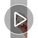 Silver Brass Lighter with Ping Sound & Clous de Paris Engraving - Single Flame