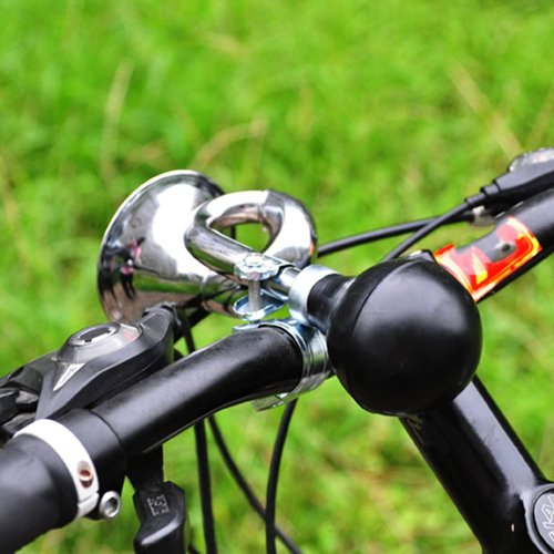 Bike Horn, Super Loud Classic Bugle Horn Alloy Retro Clown Horn for All Bicycle Handle Bar
