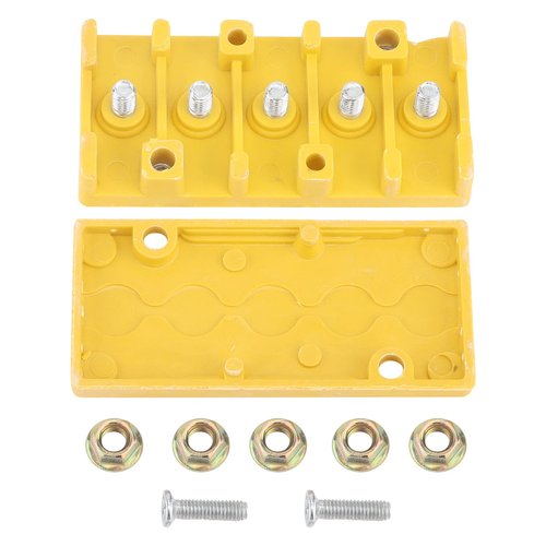 2Pcs Electric Bicycle Connection Box, Motor Controller Wire Connector 5 Pole Junction Box Insulation Box E Bike Junction Storage