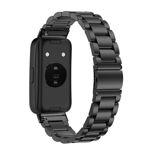 NOOETAH Stainless Steel Wristbands Replacement Strap Compatible for Band 9/Band 8 (Black)